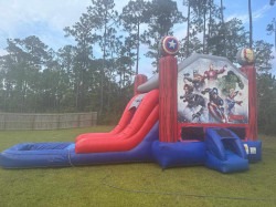 Avengers Bounce House Combo